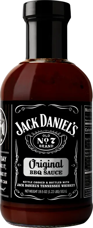 Jack Daniel’s Original BBQ sauce bottle