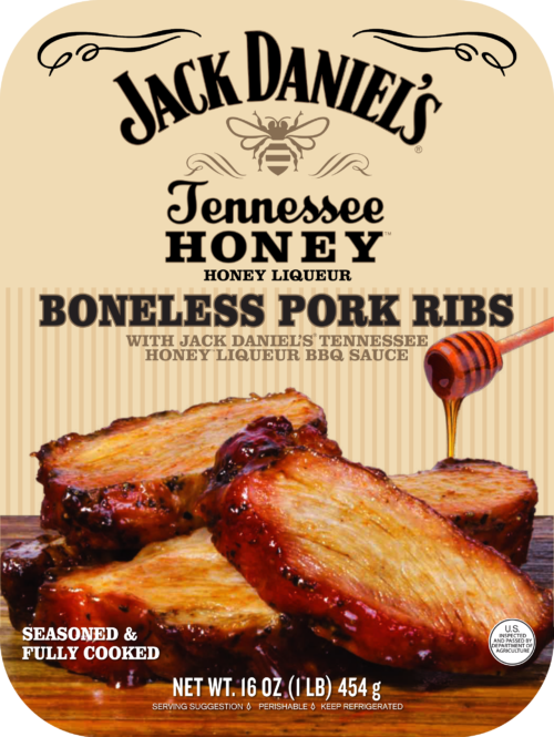 Packaging for Tennessee Honey Boneless Pork Ribs