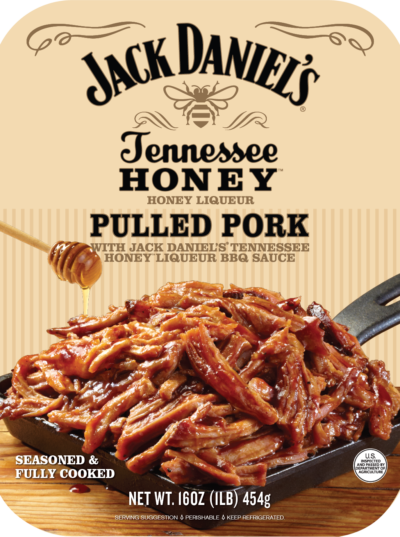 Packaging for Tennessee Honey Pulled Pork